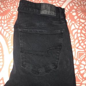 American Eagle black jegging